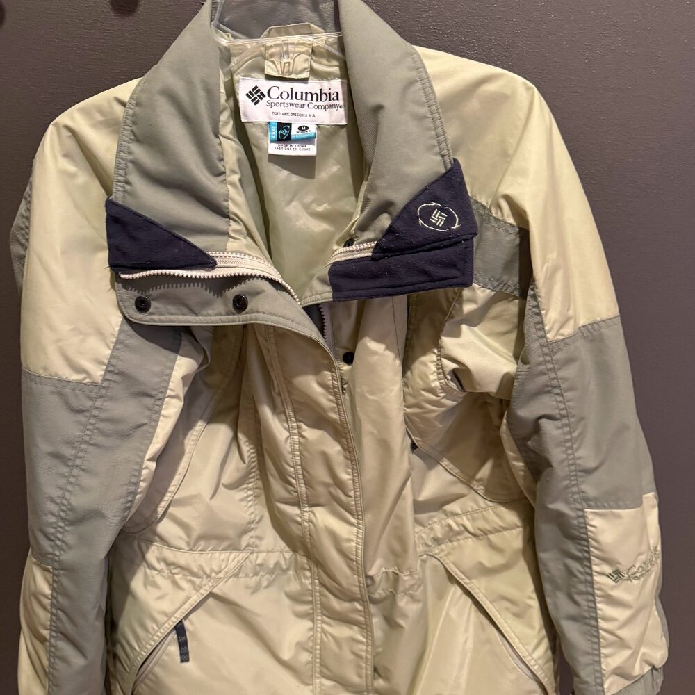 Vintage Columbia Windproof Waterproof Jacket - Medium